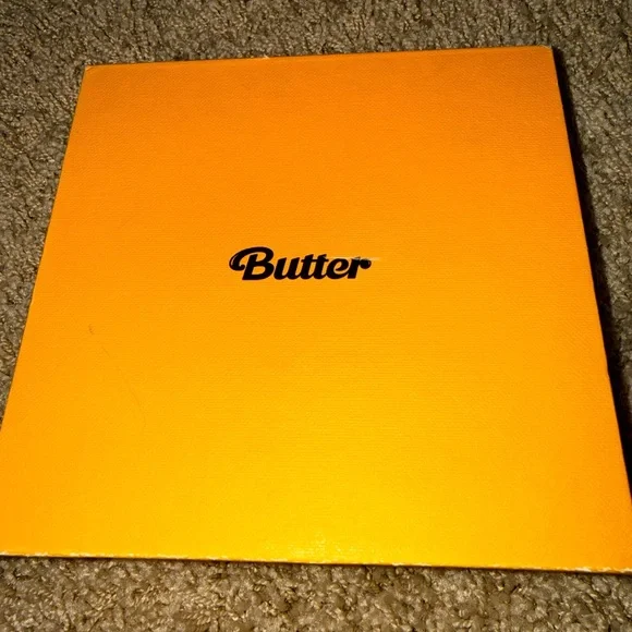 BTS Butter Album Cream With Photobook Lyric Cards Poster And Disc See Photos - Picture 8 of 10